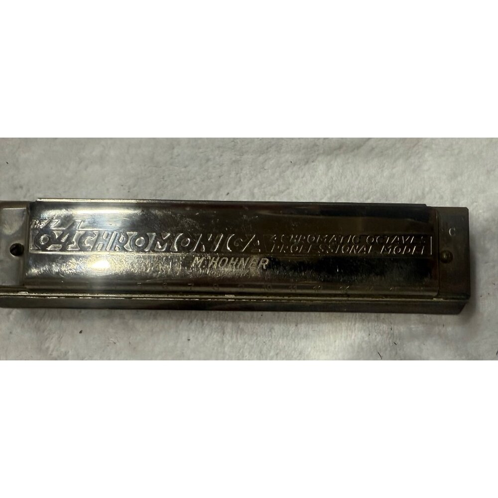 M. Hohner The 64 Chromonica 4 Chromatic Octaves Professional Model Germany